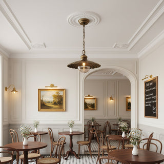 Clara Vintage Metal Pendant Light