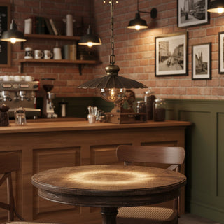 Clara Vintage Metal Pendant Light