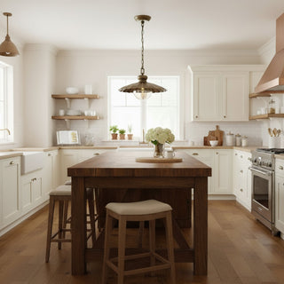 Clara Vintage Metal Pendant Light