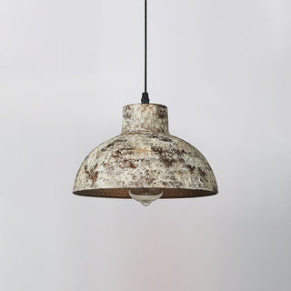 Rusty Bold Iron Pendant Light