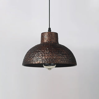 Rusty Bold Iron Pendant Light