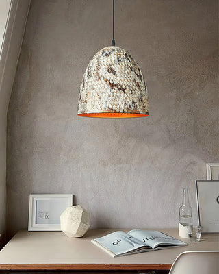 Rusty Bold Iron Pendant Light