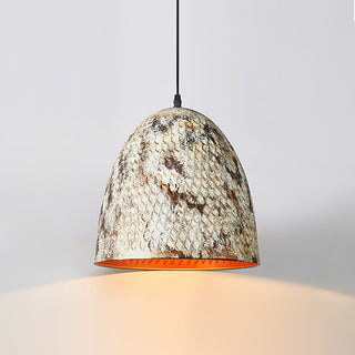 Rusty Bold Iron Pendant Light