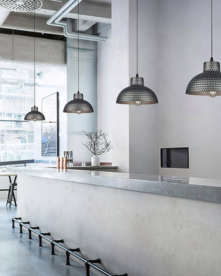 Rusty Bold Iron Pendant Light
