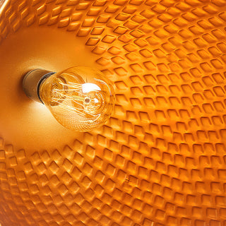 Rusty Bold Iron Pendant Light