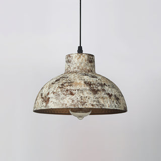 Rusty Bold Iron Pendant Light