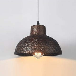 Rusty Bold Iron Pendant Light