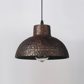 Rusty Bold Iron Pendant Light