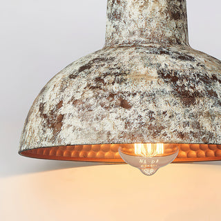 Rusty Bold Iron Pendant Light
