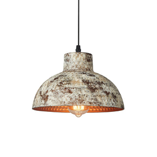 Rusty Bold Iron Pendant Light