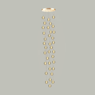 Stellar Cascading Sphere Pendant Light