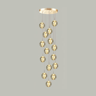 Stellar Cascading Sphere Pendant Light