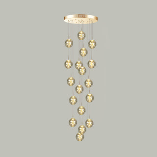 Stellar Cascading Sphere Pendant Light