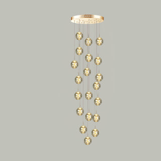 Stellar Cascading Sphere Pendant Light