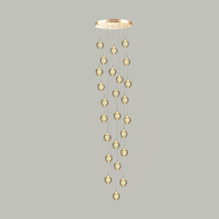 Stellar Cascading Sphere Pendant Light