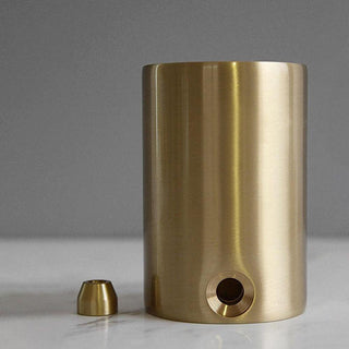 Aura Mid-Century Modern Brass Table Light