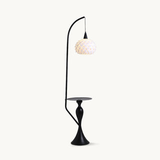 Caspian Modern Metal Arc Floor Lamp