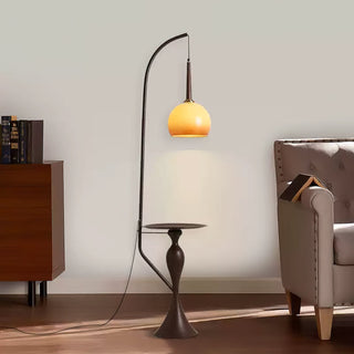Caspian Modern Metal Arc Floor Lamp
