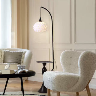 Caspian Modern Metal Arc Floor Lamp