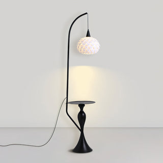 Caspian Modern Metal Arc Floor Lamp