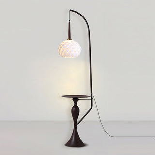 Caspian Modern Metal Arc Floor Lamp