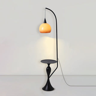 Caspian Modern Metal Arc Floor Lamp