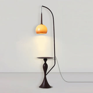 Caspian Modern Metal Arc Floor Lamp