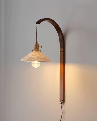 Maren Mid-Century Modern Ceramic Wall Light