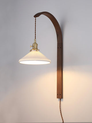 Maren Mid-Century Modern Ceramic Wall Light