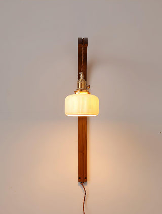 Maren Mid-Century Modern Ceramic Wall Light