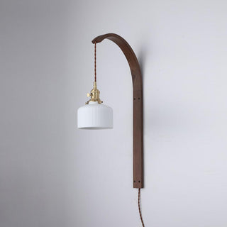Maren Mid-Century Modern Ceramic Wall Light