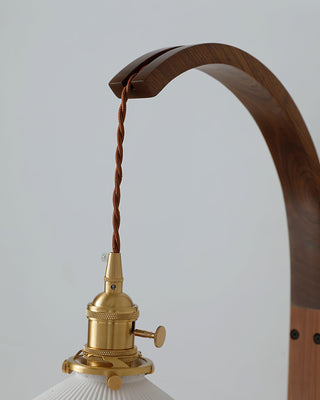Maren Mid-Century Modern Ceramic Wall Light