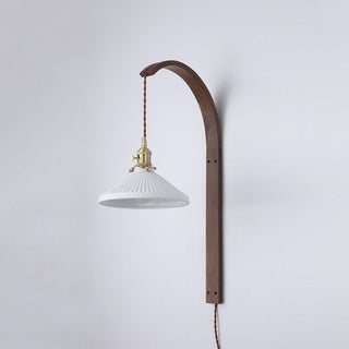 Maren Mid-Century Modern Ceramic Wall Light