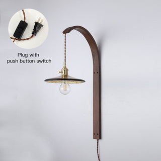 Maren Mid-Century Modern Ceramic Wall Light
