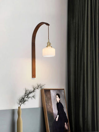 Maren Mid-Century Modern Ceramic Wall Light