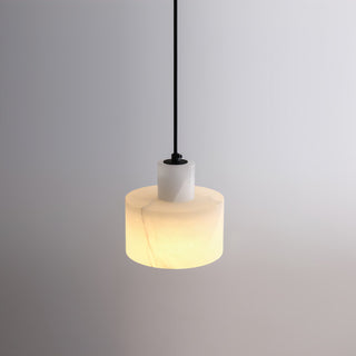 Cyls Minimalist Alabaster Pendant Light