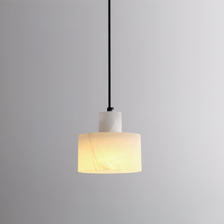 Cyls Minimalist Alabaster Pendant Light