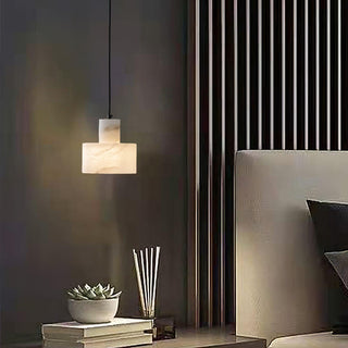 Cyls Minimalist Alabaster Pendant Light