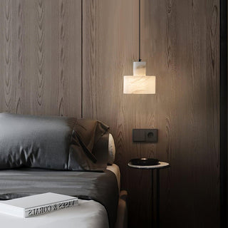 Cyls Minimalist Alabaster Pendant Light