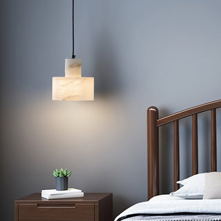 Cyls Minimalist Alabaster Pendant Light