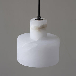 Cyls Minimalist Alabaster Pendant Light