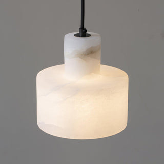 Cyls Minimalist Alabaster Pendant Light