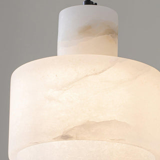 Cyls Minimalist Alabaster Pendant Light