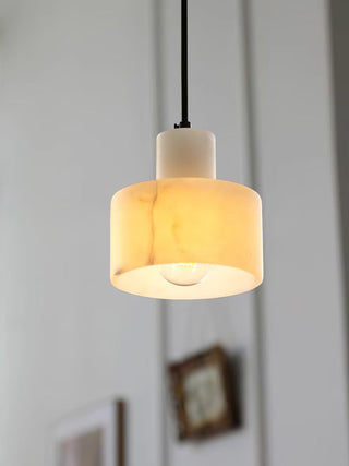 Cyls Minimalist Alabaster Pendant Light