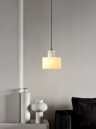 Cyls Minimalist Alabaster Pendant Light