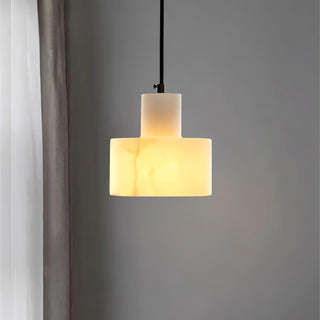 Cyls Minimalist Alabaster Pendant Light