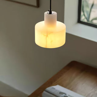 Cyls Minimalist Alabaster Pendant Light