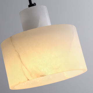 Cyls Minimalist Alabaster Pendant Light
