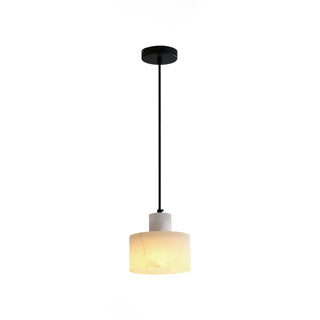 Cyls Minimalist Alabaster Pendant Light