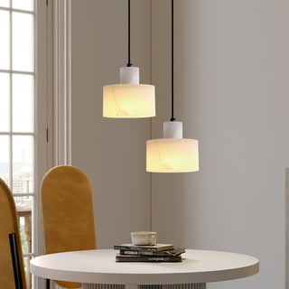 Cyls Minimalist Alabaster Pendant Light